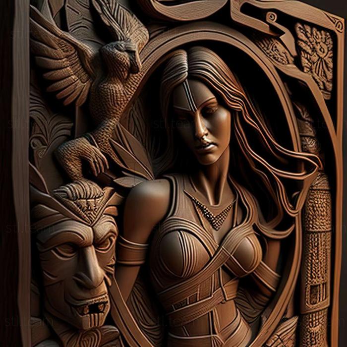 3D модель Игра Tomb Raider 4: Откровение (STL)